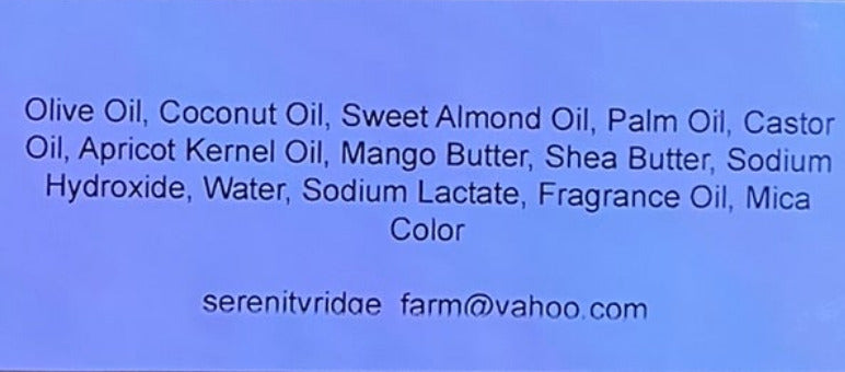 list of ingredients on Lt blue background